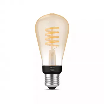 Philips ST64 – lâmpada inteligente E27, lâmpada inteligente, Bluetooth/Zigbee, LED, E27, ST64, branco quente, branco frio