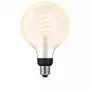 Lâmpada inteligente Philips G125 E27 Filament Globe, 7 W, Bluetooth/Zigbee, 125×192 mm