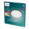 Plafonier Philips Functional Super fino 36 W LED preto redondo