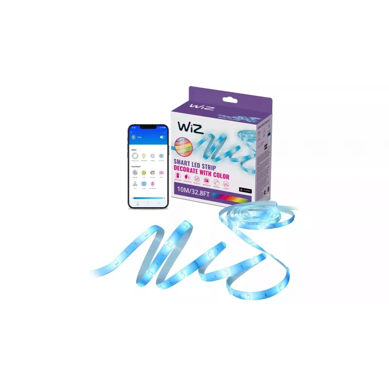 Iluminação inteligente WiZ Smart Strip Light Wi-Fi/Bluetooth 10 W