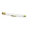 Candeeiro de parede Philips Rover, sobrepor, 2700 K, IP44, Latão