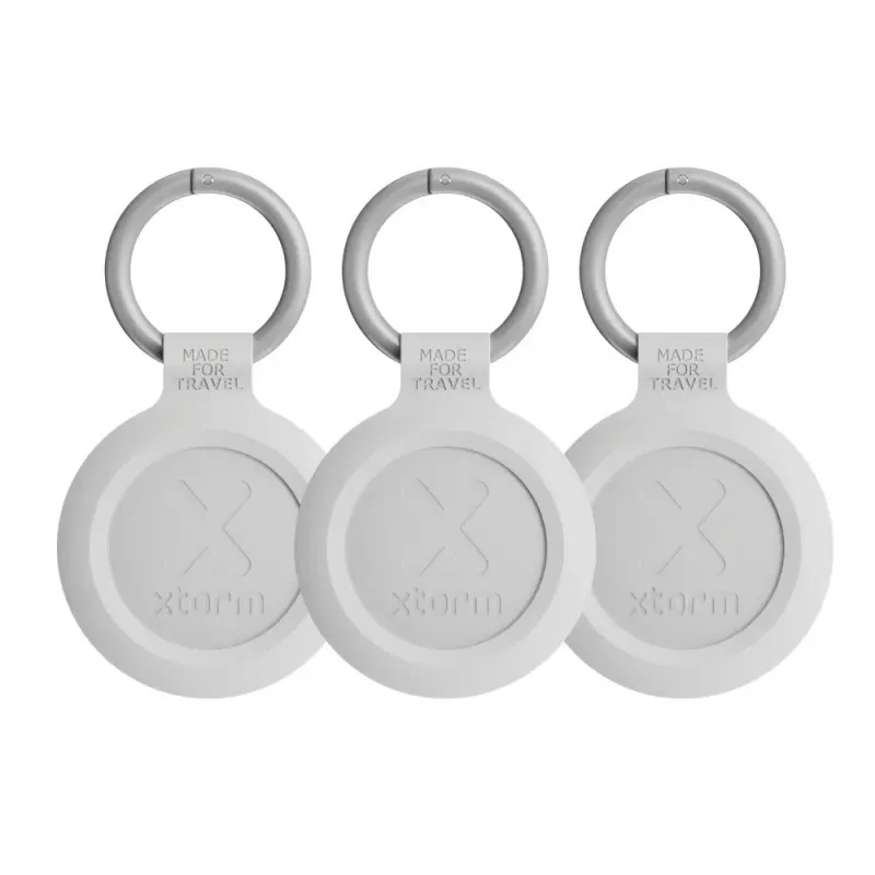 Porta-chaves inteligente com localizador GPS Xtorm XTAG2GA10 — universal, branco, pilha CR2032, 3 V, 13 g, pack de 3
