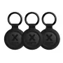 Localizador de porta-chaves inteligente Xtorm XTAG2GA11 — localizador GPS universal, pilha CR2032, 3V, preto, pack de 3