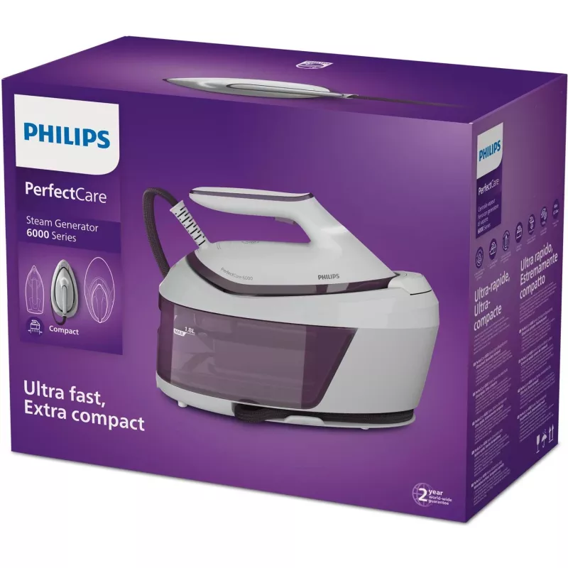 Estação de engomar a vapor Philips 6000 series PerfectCare PSG6020/30