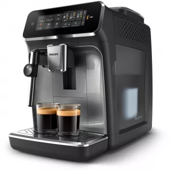 Máquina de café expresso Philips EP3329/70 — automática, depósito de água 1,8 litros, moinho integrado, 2 saídas, 1500 W