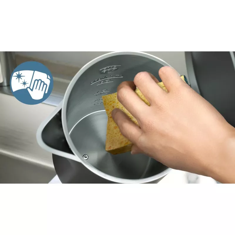 Chaleira elétrica Philips 7000 Series HD9396/90 — 1,7 L, 2400 W, aço inoxidável, parede dupla
