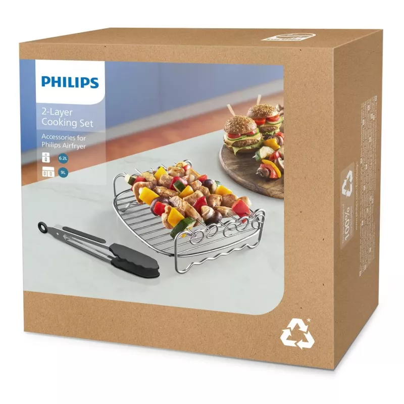Conjunto de acessórios Philips HD9920/00 para Airfryer 6,2 L 8,3 L 9 L