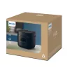 Panela de arroz Philips 3000 Series HD3080/80, 0,54 L, 400 W, preto, controlo por botões