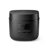 Panela de arroz Philips 3000 Series HD3080/80, 0,54 L, 400 W, preto, controlo por botões