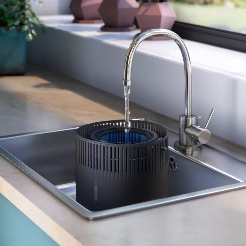 Humidificador Philips 5000 Series HU5710/03 – Humidificador a vapor, 4,5 l, grafite