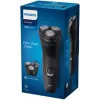 Máquina de barbear a seco rotativa Philips Shaver Série 1000 S1141/00 preta
