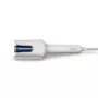 Modelador de cabelo Philips BHB968/00 ferro de caracóis branco quente 48 W 2 m