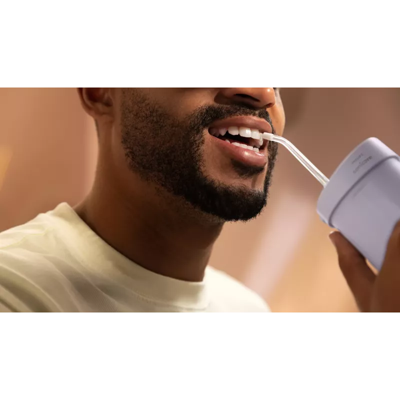 Irrigador oral sem fios Philips Sonicare HX3333/23 0,2 L roxo