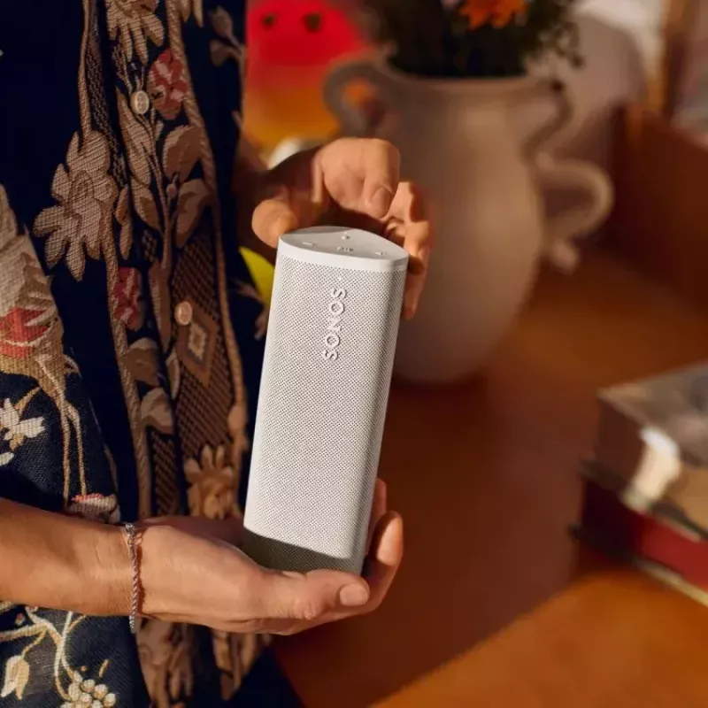 Altifalante portátil estéreo Sonos Roam 2 branco