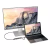 Dock/replicador de portas para portátil Satechi ST-CMAM USB 3.2 Gen 1 Type-C, HDMI, USB-A, USB-C, cinzento, alumínio