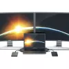 Dock/replicador de portas para portátil Satechi ST-CMBPM — anfitrião USB 3.2 Gen 1 Type-C, HDMI, USB-A, SD/MicroSD, cinzento