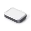 Carregador para dispositivos móveis Satechi ST-UC2WCDM USB carregamento sem fios auscultadores smartwatch prateado branco