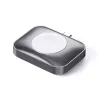 Carregador para dispositivos móveis Satechi ST-UC2WCDM USB carregamento sem fios auscultadores smartwatch prateado branco