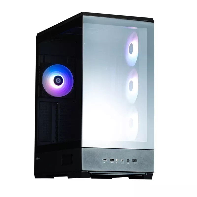 Caixa para PC Zalman P50 DS preta Midi Tower