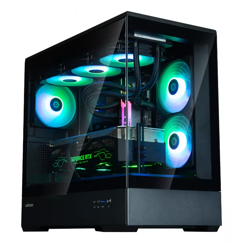 Caixa para PC Zalman P30 preta V2 Mini Tower