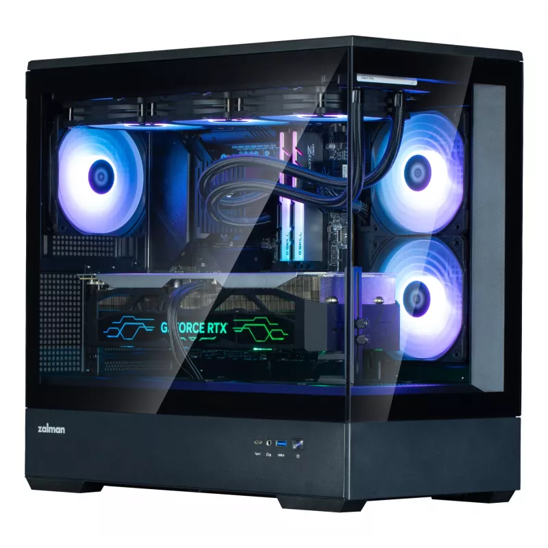 Caixa para PC Zalman P30 preta V2 Mini Tower