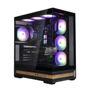 Caixa para PC Zalman P40 NAMU preta Midi Tower preta