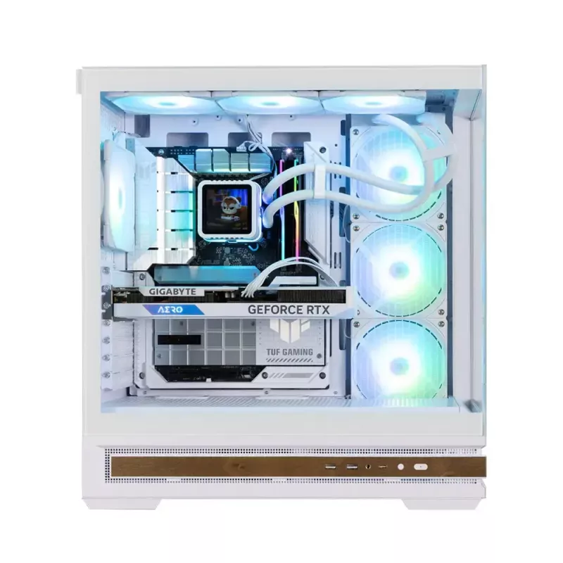Caixa para PC Zalman P40 NAMU WHITE Midi Tower branca