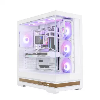 Caixa para PC Zalman P40 NAMU WHITE Midi Tower branca