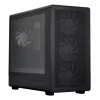 Caixa para computador M5 preta mATX Mini Tower preta