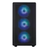 Caixa para computador M5 preta mATX Mini Tower preta