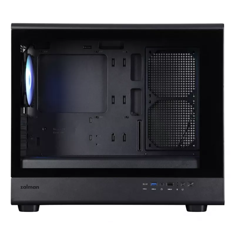 Caixa para computador M5 preta mATX Mini Tower preta