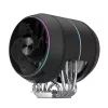 Ventoinha para processador Zalman ZET5 12 cm preta 1 unid.