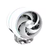 Dissipador de CPU ZALMAN ZET5 WHITE com ventoinha de 120 mm e iluminação RGB