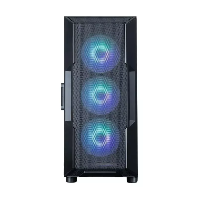 Caixa para PC ZALMAN i3 NEO V2 Mid Tower, ventoinhas ARGB x4, preta