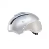 Capacete de bicicleta HJC CALIDO PLUS L, Pearl Grauish Silver, In-Mold, 58–63 cm, 350 g, viseira magnética