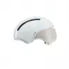 Capacete de bicicleta HJC Calido Plus, tamanho S (51–56 cm), In-Mold, viseira magnética, 350 g, branco/cinzento
