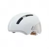 Capacete de bicicleta HJC Calido Plus, tamanho S (51–56 cm), In-Mold, viseira magnética, 350 g, branco/cinzento