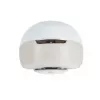 Capacete de bicicleta HJC Calido Plus, tamanho S (51–56 cm), In-Mold, viseira magnética, 350 g, branco/cinzento
