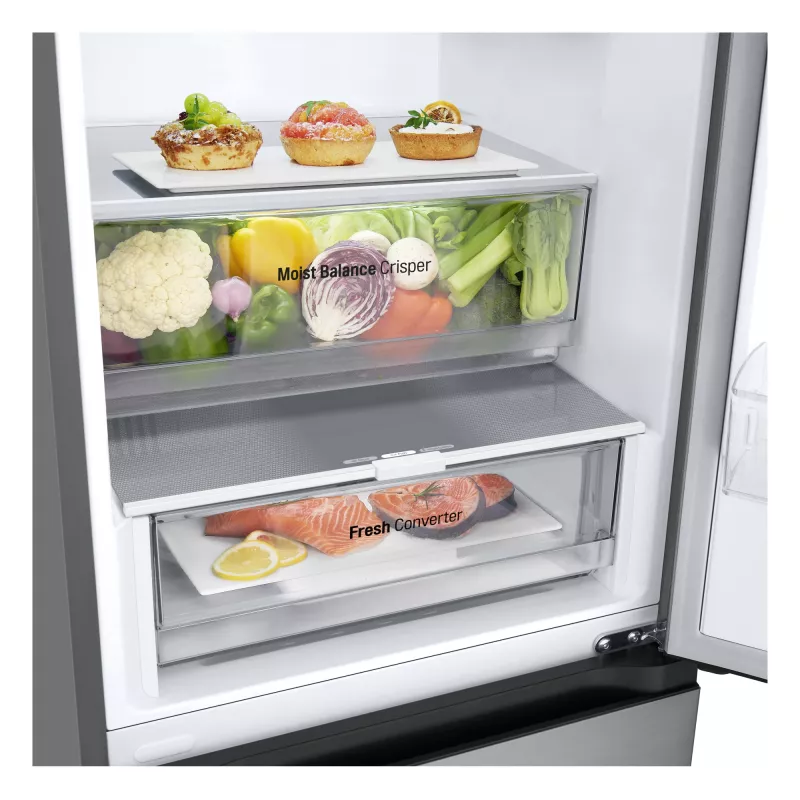 LG GBV3100DPY de instalação livre 344 L prateado