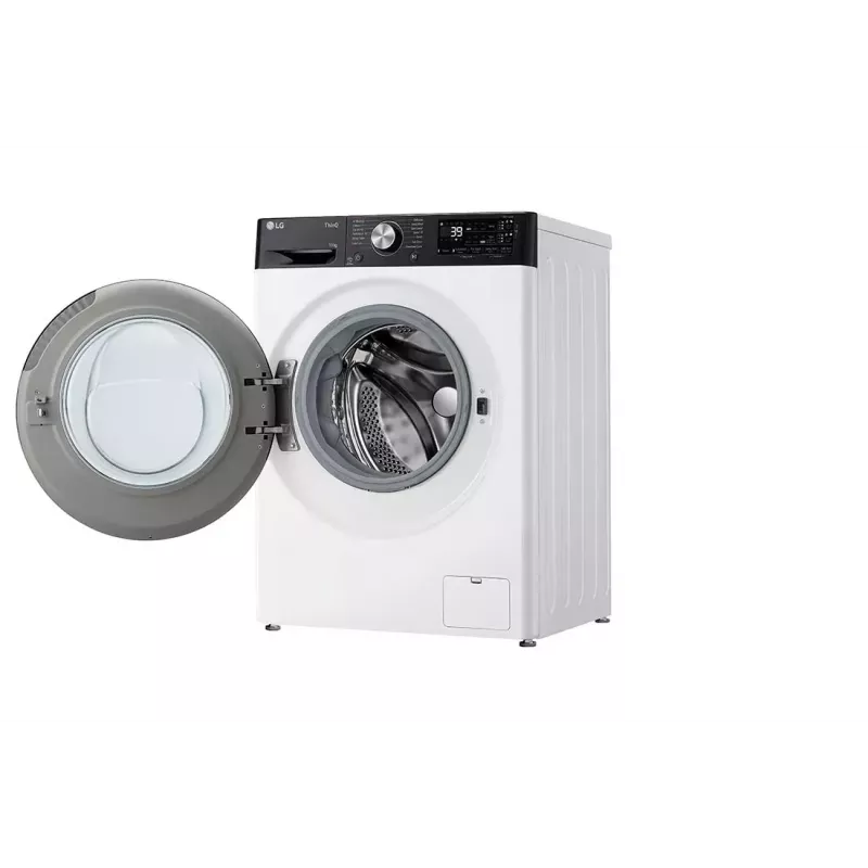 Máquina de lavar LG F4WR711S3HA de carga frontal 11 kg 1360 rpm preta, branca