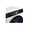 Máquina de lavar LG F4WR711S3HA de carga frontal 11 kg 1360 rpm preta, branca