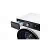 Máquina de lavar LG F4WR711S3HA de carga frontal 11 kg 1360 rpm preta, branca
