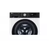 Máquina de lavar LG F4WR711S3HA de carga frontal 11 kg 1360 rpm preta, branca