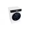 Máquina de lavar LG F4WR711S3HA de carga frontal 11 kg 1360 rpm preta, branca