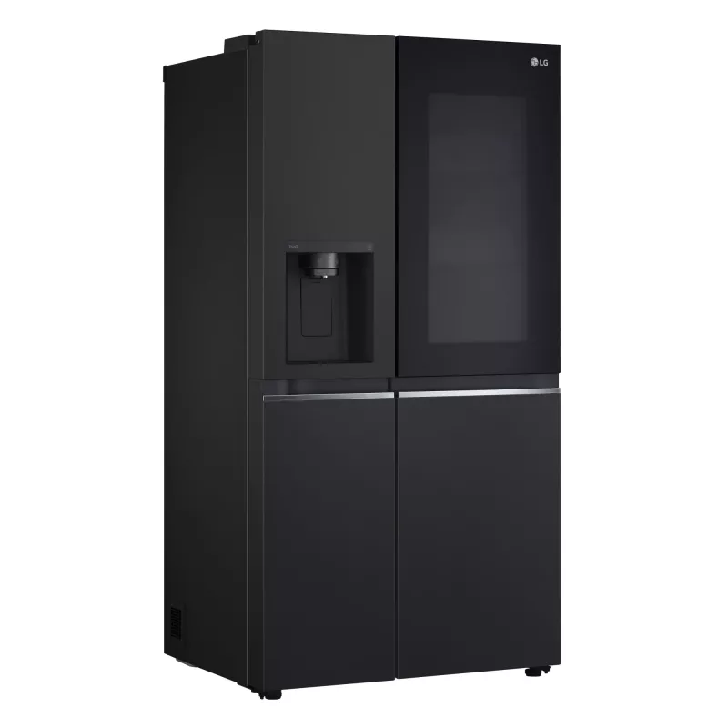 Frigorífico side-by-side LG InstaView GSGV81EPLL de instalação livre 635 L preto