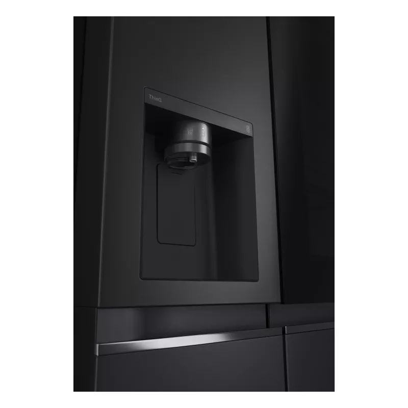 Frigorífico side-by-side LG InstaView GSGV81EPLL de instalação livre 635 L preto