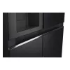 Frigorífico side-by-side LG InstaView GSGV81EPLL de instalação livre 635 L preto