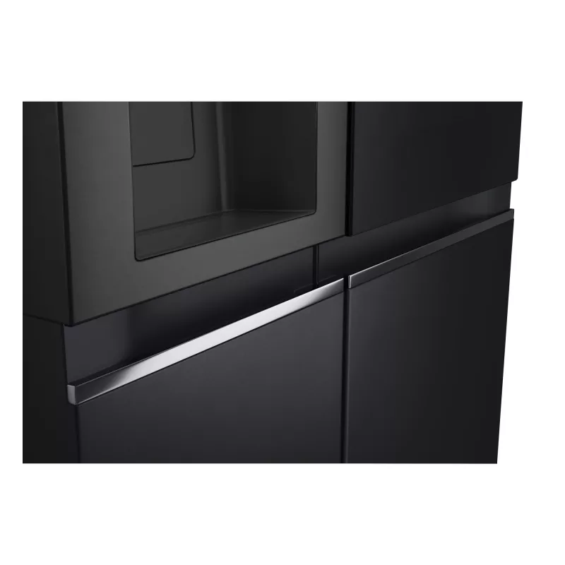 Frigorífico side-by-side LG InstaView GSGV81EPLL de instalação livre 635 L preto