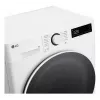 Máquina de lavar LG F2WR508S0W de carga frontal 8 kg 1160 rpm preta, branca