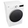 Máquina de lavar LG F2WR508S0W de carga frontal 8 kg 1160 rpm preta, branca